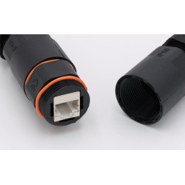 XtendLan spojka, RJ45-CAT5e/6/6A, STP, voděodolná, instalace kabeláže bez narážení kabelů