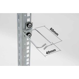 XtendLan Ocelové oko drátěné pro svislé vedení, pravé/levé