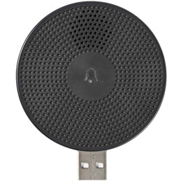 NEDIS Wi-Fi chytrý bezdrátový dveřní zvonek/ příslušenství pro WIFICDP10GY/ USB/ černý