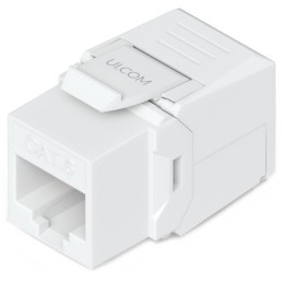 Ubiquiti Cat6 Keystone Jack, 12-Pack - Keystone, RJ-45, Cat6, samořezný, 12ks