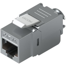 Ubiquiti Cat6A Keystone Jack, 12-Pack - Keystone, RJ-45, Cat6A, samořezný, sada 12ks