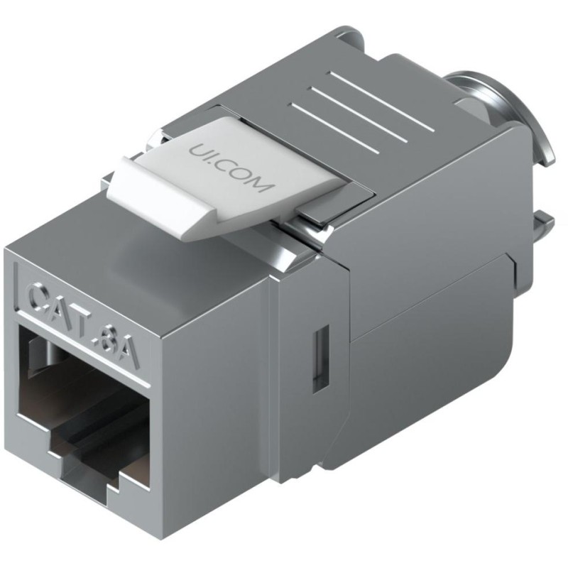 Ubiquiti Cat6A Keystone Jack, 12-Pack - Keystone, RJ-45, Cat6A, samořezný, sada 12ks