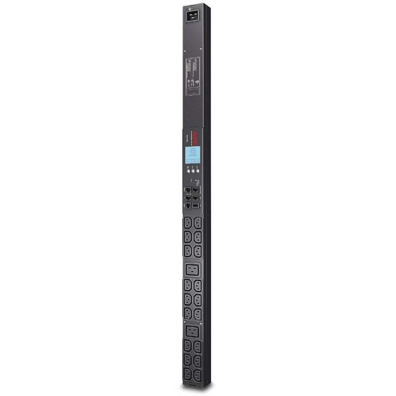 APC Rack PDU 2G, Metered, ZeroU,16A, 100-240V, (18) C13 & (2) C19