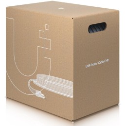 Ubiquiti UniFi Indoor Cable CMP - UTP kabel, Cat6, 23 AWG, Plenum CMP, box 305m