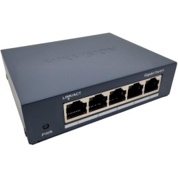 HIKVISION switch DS-3E0505-O/ 5x port/ 1000 Mbps RJ45 ports/ 1 Gbps/ Kov