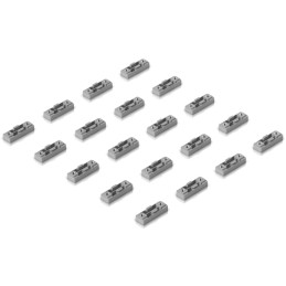 Ubiquiti Precision Rack Mount Kit, 20-Pack - Zásuvná vložka pro UniFi rack, 1U, sada 20ks