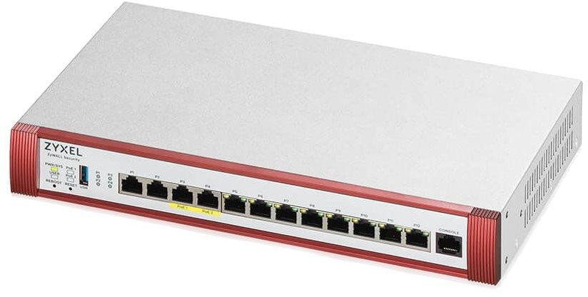 Zyxel USG FLEX 500H Series, User-definable ports with 2*2.5G, 2*2.5G (PoE+) & 8*1G, 1*USB with 1 YR Entry Defense Pack