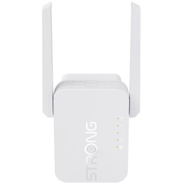 STRONG univerzální opakovač 300S/ Wi-Fi standard 802.11b/g/n/ 300 Mbit/s/ 2,4GHz/ 1x LAN/ bílý