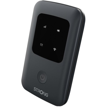 STRONG 4G MIFI 150C/ Wi-Fi standard 802.11 b/g/n/ 150 Mbit/s/ 2,4GHz/ 1x SIM slot/ 1x USB-C/ 1x micro SD slot/ černý