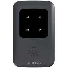 STRONG 4G MIFI 150C/ Wi-Fi standard 802.11 b/g/n/ 150 Mbit/s/ 2,4GHz/ 1x SIM slot/ 1x USB-C/ 1x micro SD slot/ černý