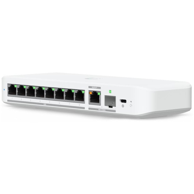 Ubiquiti UniFi Switch Flex 2.5G 8 - 8x 2.5GbE, 1x 10GbE/ SFP+ port combo