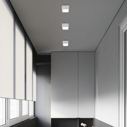 IMMAX NEO CANTO SMART stropní svítidlo 15x15cm 12W bílé Zigbee 3.0, TUYA