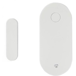 NEDIS chytrý dveřní nebo okenní snímač/ Android & iOS/ Zigbee/ SmartLife/ baterie CR2032 součástí balení/ bílý
