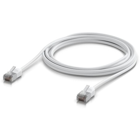 Ubiquiti UniFi Premium Patch Cable Outdoor 3m - Patch kabel, Cat6a, venkovní, bílý, 3m