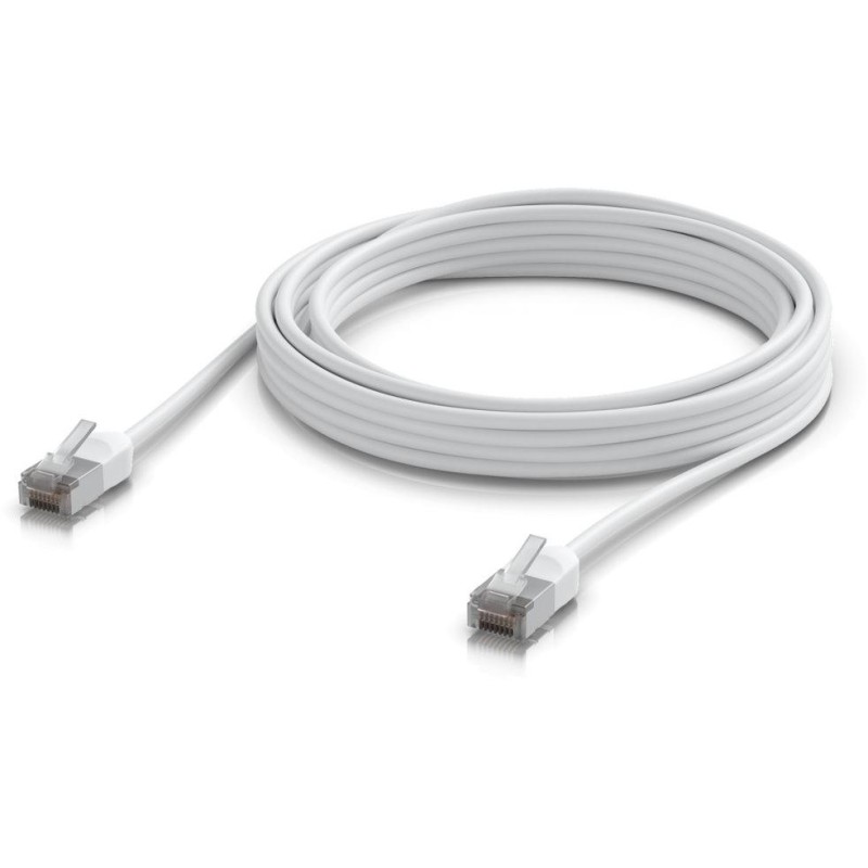 Ubiquiti UniFi Premium Patch Cable Outdoor 5m - Patch kabel, Cat6a, venkovní, bílý, 5m