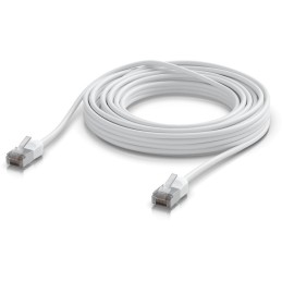 Ubiquiti UniFi Premium Patch Cable Outdoor 8m - Patch kabel, Cat6a, venkovní, bílý, 8m