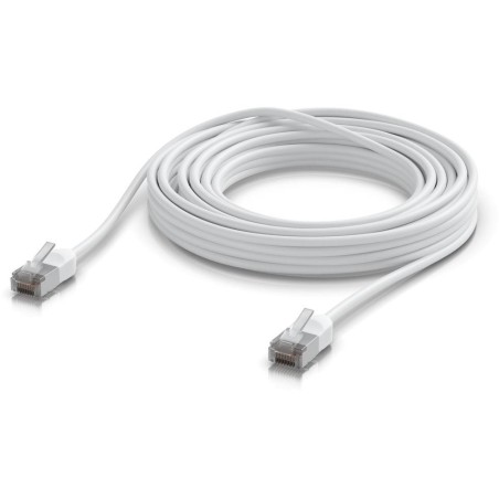 Ubiquiti UniFi Premium Patch Cable Outdoor 8m - Patch kabel, Cat6a, venkovní, bílý, 8m