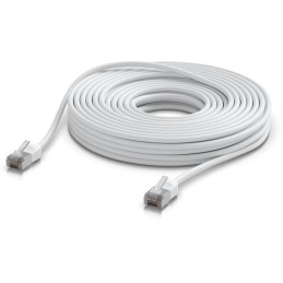 Ubiquiti UniFi Premium Patch Cable Outdoor 15m - Patch kabel, Cat6a, venkovní, bílý, 15m