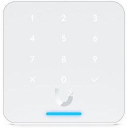 Ubiquiti UniFi Access G3 Reader Flex W - Přístupová čtečka, numerická klávesnice, krytí IP55, PoE, bílá