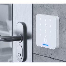 Ubiquiti UniFi Access G3 Reader Flex W - Přístupová čtečka, numerická klávesnice, krytí IP55, PoE, bílá