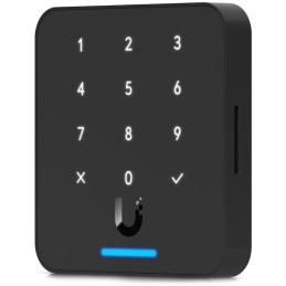 Ubiquiti UniFi Access G3 Reader Flex B - Přístupová čtečka, numerická klávesnice, krytí IP55, PoE, černá