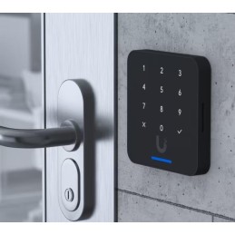Ubiquiti UniFi Access G3 Reader Flex B - Přístupová čtečka, numerická klávesnice, krytí IP55, PoE, černá