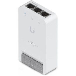 Ubiquiti UniFi Access Door Hub Mini - Rozbočovač, 2x PoE Out, 1x výstup 12V nebo Dry, 2x vstup senzor/tlačítko, 1x PoE++