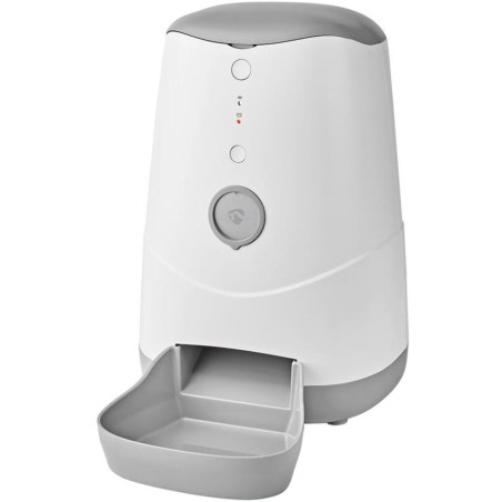 NEDIS Wi-Fi chytrý automat na krmivo pro domácí mazlíčky/ Android/ iOS/ Nedis® SmartLife/ bílo-šedý