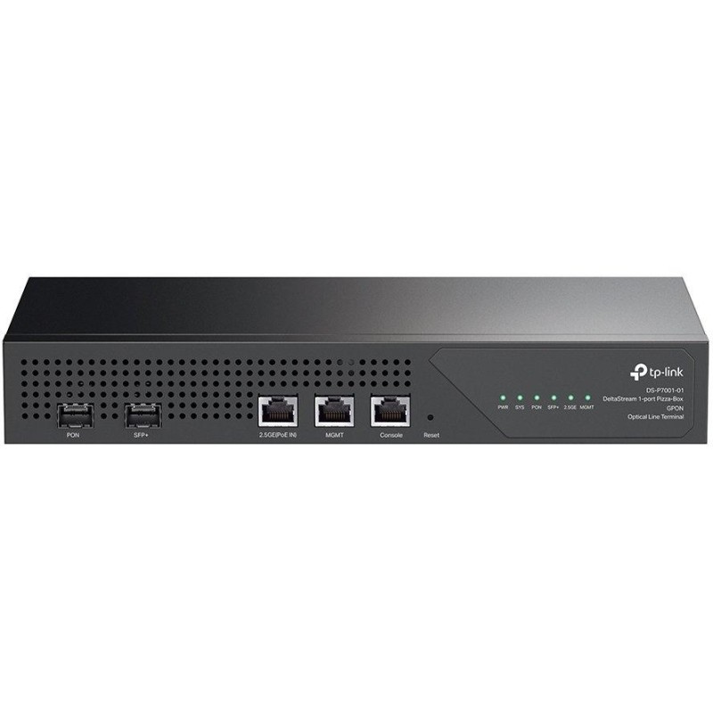 TP-Link DS-P7001-01 - DeltaStream 1-port Pizza-box GPON OLT, 1x SFP GPON, 1x 10GB SFP+, 1x 2.5GLAN