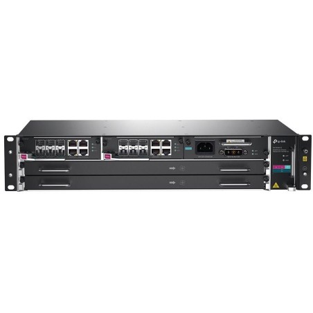 TP-Link DS-P8000-X2 - DeltaStream Chassis-X2 OLT, až 32x GPON, 6x10G SFP+, 1x GLAN