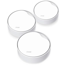 TP-Link DecoDeco X50-PoE(3-pack) AX3000 Wi-Fi 6 mesh systém, 1x 2.5GLAN, 1x GLAN, PoE