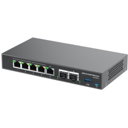 Grandstream GCC6010 all-in-one řešení (VPN router, NGFW, PoE switch a IP PBX)