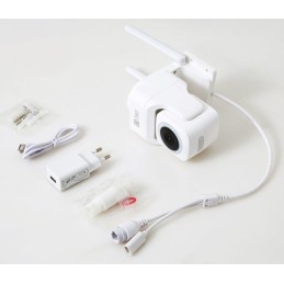 IMMAX NEO LITE SMART Security venkovní kamera CUBE, PT, Wi-Fi 2,4 a 5GHz, 4MP, ONVIF, TUYA