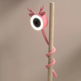 IMMAX NEO LITE SMART Security dětská chůvička, Baby Monitor, Wi-Fi 2,4GHz, 4MP, růžová, TUYA