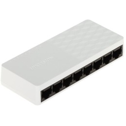 HIKVISION switch DS-3E0108D-O/ 8x port/ 10/100 Mbps RJ45 ports/ 1.6 Gbps/ napájení 5 VDC, 0.6 A