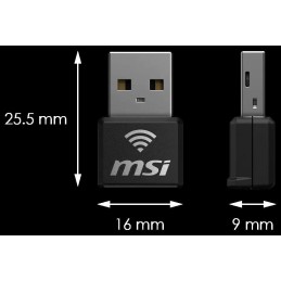 MSI WiFi USB adaptér AX1800 Nano