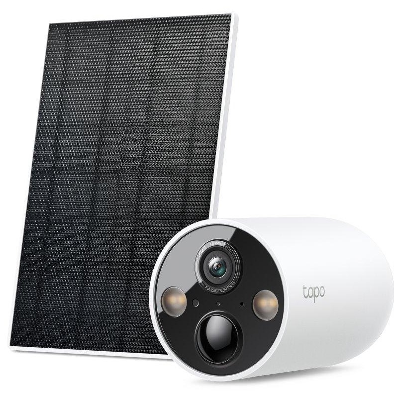 TP-Link Tapo C425 KIT Bateriová WiFi Kamera, venkovní, 4MPx, 2560 × 1440, audio, IR 15m, SD, IP66, solar panel 2.5W
