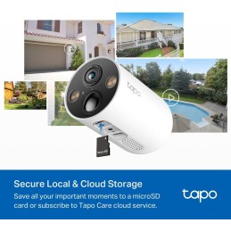 TP-Link Tapo C425 KIT Bateriová WiFi Kamera, venkovní, 4MPx, 2560 × 1440, audio, IR 15m, SD, IP66, solar panel 2.5W