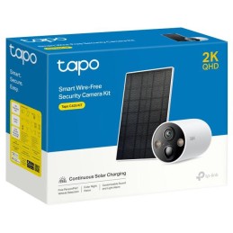 TP-Link Tapo C425 KIT Bateriová WiFi Kamera, venkovní, 4MPx, 2560 × 1440, audio, IR 15m, SD, IP66, solar panel 2.5W
