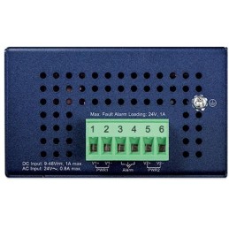 Planet IFGS-1222TF průmyslový L2 switch, 8x 10/100TX, 2x 1Gb, 2x 1Gb SFP, -40~75°C, 9-48VDC, IP30, fanless, RING