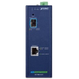 Planet IXT-900-1X1T průmyslový konvertor 1x 10G Base-T / SFP+ 10GBase-X, IP40, -40~75°C, dual power, SNMP