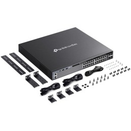 TP-Link SG6428X, Omada 24-Port Gigabit L3 Switch, 24x GLAN, 4x 10GB SFP+, 2x USB, 1U