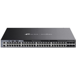 TP-Link SG6654XHP, Omada 48-Port Gigabit L3 PoE Switch, 48x GLAN PoE+, 6x 10GB SFP+, 1440W PoE budget