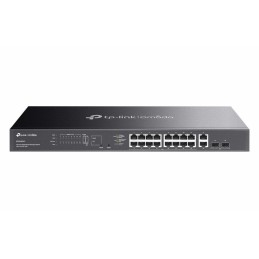 TP-Link ES220GMP, Omada 20-Port Gigabit Easy Managed Switch, 2x GLAN, 2x SFP, 16x GLAN PoE+, 250W PoE budget