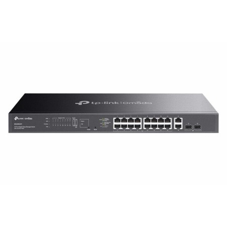 TP-Link ES220GMP, Omada 20-Port Gigabit Easy Managed Switch, 2x GLAN, 2x SFP, 16x GLAN PoE+, 250W PoE budget