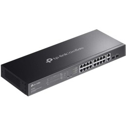 TP-Link ES220GMP, Omada 20-Port Gigabit Easy Managed Switch, 2x GLAN, 2x SFP, 16x GLAN PoE+, 250W PoE budget