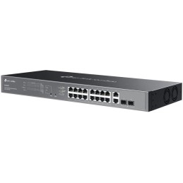 TP-Link ES220GMP, Omada 20-Port Gigabit Easy Managed Switch, 2x GLAN, 2x SFP, 16x GLAN PoE+, 250W PoE budget