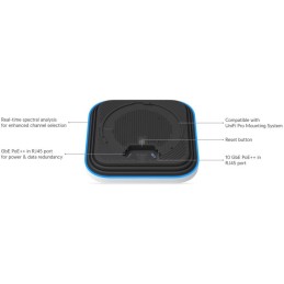 Ubiquiti UniFi E7 - Wi-Fi 7 AP, 2.4/5/6GHz, až 20,8 Gbps, 1x 10GbE, 1x GbE, PoE++ (bez PoE injektoru)