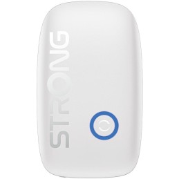 STRONG Dual Band opakovač 1200/ Wi-Fi standard 802.11a/b/g/n/ac/ 1200 Mbit/s/ 1x LAN/ 1x zásuvka/ noční světlo/ bílý