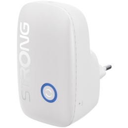 STRONG Dual Band opakovač 1200/ Wi-Fi standard 802.11a/b/g/n/ac/ 1200 Mbit/s/ 1x LAN/ 1x zásuvka/ noční světlo/ bílý